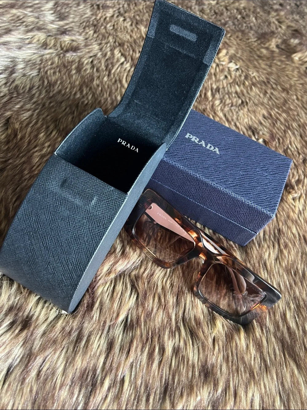 Women’s Prada Tortoiseshell Sunglasses